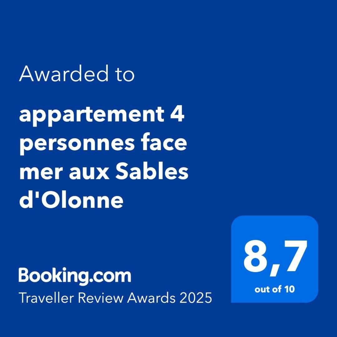 Appartement 4 Personnes Face Mer Aux Sables D'Olonne Les Sables-dʼOlonne Eksteriør billede